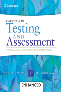 Mindtap for Neukrug/Fawcet's Essentials of Testing and Assessment: A Practical Guide for Counselors, Social Workers and Psychologists, Enhanced, 1 Term Printed Access Card