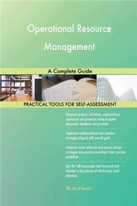 Operational Resource Management A Complete Guide