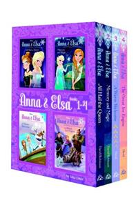 Anna & Elsa: Books 1-4 (Disney Frozen)