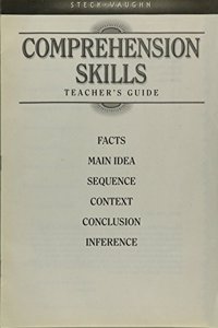 Steck-Vaughn Comprehension Skill Books: Student Edition 2001