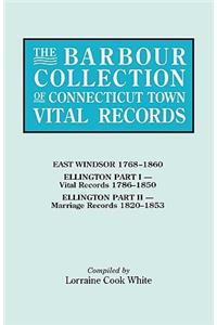 Barbour Collection of Connecticut Town Vital Records. Volume 11