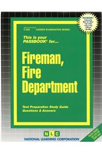 Fireman, Fire Department