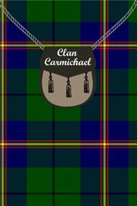 Clan Carmichael Tartan Journal/Notebook