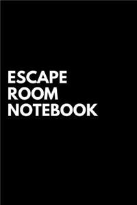 Escape Room Notebook