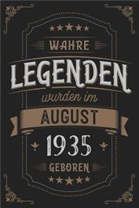 Wahre Legenden wurden im August 1935 geboren