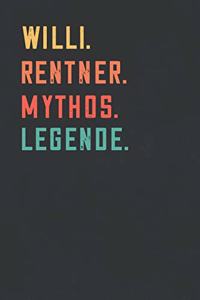 Willi. Rentner. Mythos. Legende.