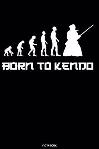 Born to Kendo Notebook