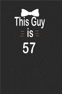 This guy is 57