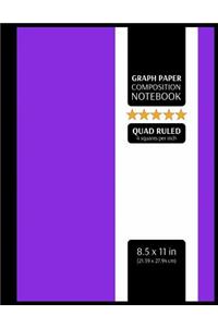 Graph Paper Composition Notebook