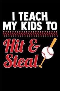 I Teach My Kids to Hit & Steal