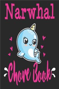 Narwhal Chore Book