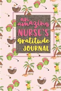 An Amazing Nurse's Gratitude Journal