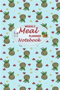 Weekly Meal Planner Notebook