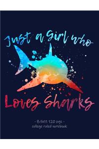 Just a Girl Who Loves Sharks
