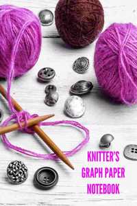 Knitter's Graph Paper Notebook