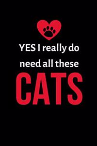 Yes I Really Do Need All These Cats