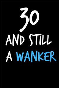 30 and Still a Wanker