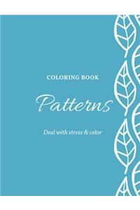 Coloring Book Patterns Deal With Stress & Color