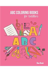 ABC Coloring Books For Toddlers