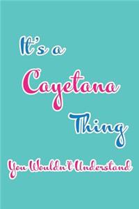 It's a Cayetana Thing You Wouldn't Understand