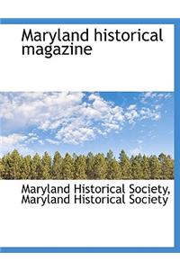 Maryland Historical Magazine