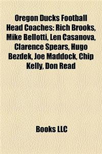 Oregon Ducks Football Head Coaches