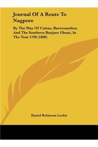 Journal of a Route to Nagpore