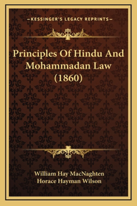 Principles Of Hindu And Mohammadan Law (1860)