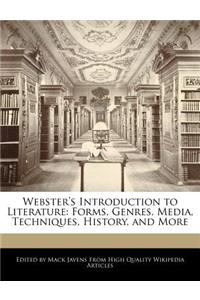 Webster's Introduction to Literature