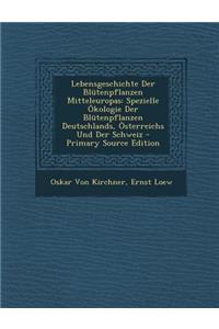 Lebensgeschichte Der Blütenpflanzen Mitteleuropas