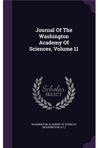 Journal Of The Washington Academy Of Sciences, Volume 11