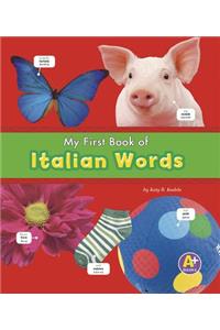 Bilingual Picture Dictionaries My First Book of Italian Words