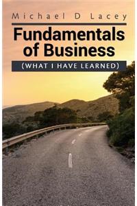 Fundamentals of Business