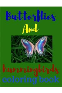 butterflies and hummingbirds