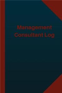 Management Consultant Log (Logbook, Journal - 124 pages 6x9 inches)