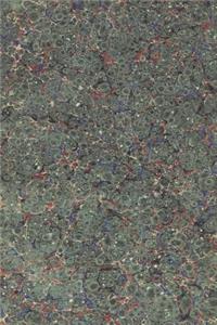 Journal Abstract Design Marbleized Antique