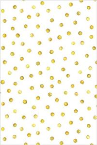 Gold Polka Dots Journal