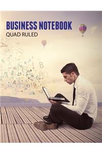 Business Notebook, Quad Ruled