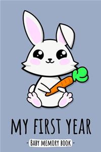 My First Year Baby Memory Book