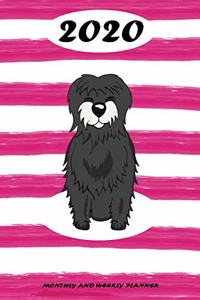 2020 Monthly and Weekly Planner