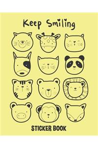 Keep Smiling Sticker Book