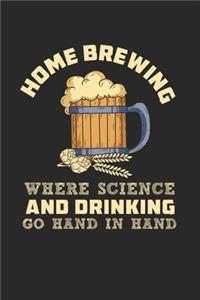 Home Brewing Notebook - Brewer Journal Planner