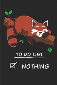 To Do List Nothing