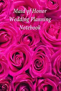 Maid of Honor Wedding Planning Notebook