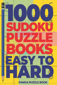 1000 Sudoku Puzzle Books Easy To Hard