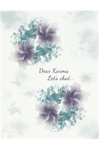 2020 Planner - Dear Karma, Let's Chat