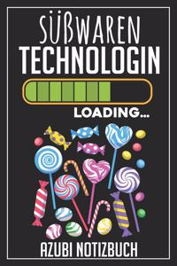 Süßwaren Technologin Loading... Azubi Notizbuch