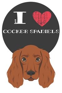 I Heart Cocker Spaniels