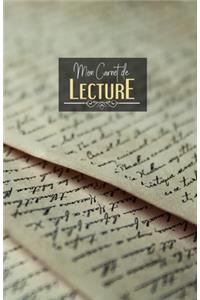 Carnet de lecture