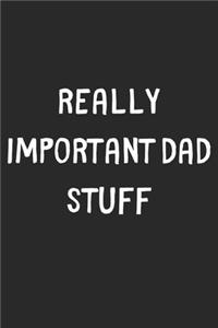 Really Important Dad Stuff